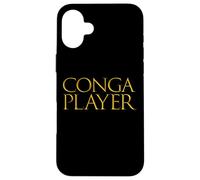 Conga Player Miglior strumento musicale per batteria Musicista Conga Drum Custodia per iPhone 16 Plus