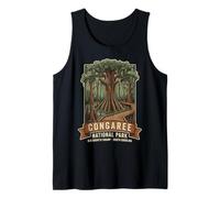 Congaree, Parco Nazionale, Vecchio, Crescita, palude, Vendemmia, Illustrazione Canotta