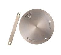 CONGARTENO 1 set Piastra Adattatore Induzione Acciaio Inossidabile Disco Diffusore Calore per Cucina Compatibile con Piani Elettrici per Non Induttive