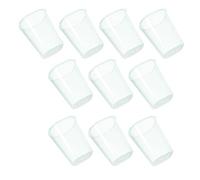 CONGARTENO 10 pezzi Misurini Trasparenti per Cuociriso da Bicchieri Graduati in Plastica Resistenti per Liquidi e Ingredienti Secchi Strumento Versatile per Cucina e Cottura