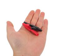 CONGARTENO 10 Pezzi Morsetto Di Prova Per Multimetro Morsetto Di Prova Elettrico Morsetti A Isolati Per