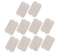CONGARTENO 10 pezzi Piastra Mica per Copertura per Guida Onda e Isolante Facile Installazione Compatibile con Forni Varie Marche