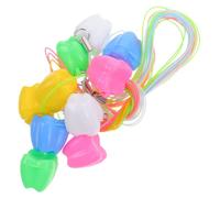 CONGARTENO 10 pezzi Scatolina Portadentini Latte per Porta Ricordi Denti da Latte per Ragazzi e Ragazze Custodia Compatta e Leggera per Conservare Dentini Decidui Regalo per Preservare