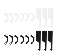 CONGARTENO 18 Pezzi Inserti Modellanti Naso Invisibili in Silicone e Pet, Clip per Sollevamento e Correzione, Facile da Indossare e Mantenere, per Uso Quotidiano