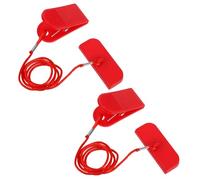CONGARTENO 2 Chiave Magnetica Sicurezza per con Blocco Arresto Emergenza Ricambio per Macchine Corsa con Connessione Magnetica Stabile e Design