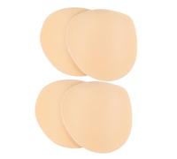 CONGARTENO 2 paia Spalline Imbottite in Beige Set per Blazer e Design Unisex Correttore Spalle Facili Applicare e Accessori per Cucito