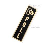 CONGARTENO 2 pezzi Cartello Porta Push Pull Autoadesivo in Acrilico Segnaletica Rimovibile per Negozi Uffici e Design Moderno e Facile Installazione