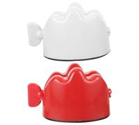 CONGARTENO 2 pezzi Dispenser Dentifricio Manuale Spremi-tubetto Compatto e Riutilizzabile per Tubetti di Dentifricio Pratico Strumento Portatile per Viaggi Adatto Vari Formati di Tubi Bianco