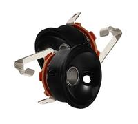 CONGARTENO 2 Pezzi Jack per Chitarra Elettrica con Piastra Rotonda per Connessione Stabile Ricambio Jack Audio per Uscita Chitarra e Basso Accessori Professionali per Suono Nitido