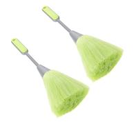 CONGARTENO 2 pezzi Spolverini per Tastiera con Fibre Premium e in Metallo Pulizia Computer e Durevole e Ufficio Accessorio Pratico per Rimuovere Polvere Tastiere e Dispositivi Elettronici