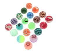 CONGARTENO 20 Pezzi Palline Rimbalzanti con Occhio da Colorate e Elastiche per Ragazzi e Ragazze Divertente Colore Casuale