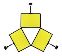 CONGARTENO 3 pezzi Porta Prezzi Supermercato con Clip in Resistente Supporto Segna Prezzi per Negozio Frutta e Alimentari Espositore Pubblicitario Multipurpose Design Leggero e Portatile