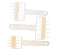 CONGARTENO 3 Pezzi set utensili da forno per pizza Spike punte del per pasta per pizza foro per dosatore per pasta per plastica bianca