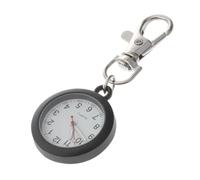 CONGARTENO 3 Pz Orologio Da Infermiere Orologio Da Uomo Spillo Portafoglio Uomo Portachiavi Per Orologio Da Tasca Mini Bobina Materiale Dello Specchio: Specchio in Black