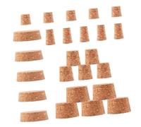 CONGARTENO 30 Pezzi Tappi in Sughero Multifunzione per Bottiglie Design per Sigillatura Ermetica Sicuri e Resistenti per Vino e Liquori Adatti e Ristoranti