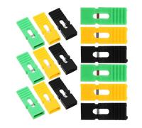 CONGARTENO 30 Pezzi Tappo Jumper a Blocchi Corti 2,54 Mm Connettore Circuito Stampato Nero Verde Giallo per Accessori Fai da Te Dvd e Dischi Rigidi Uso Elettronica