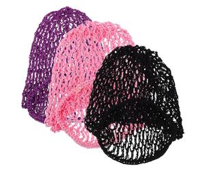 CONGARTENO 3pezzi Mano Retina Per Capelli Donna Chignon Fasce Elastiche Per Capelli Comode e Leggere Adatte Per Dormire e Ballare Gestione Elegante