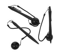 CONGARTENO 3pezzi Penna Capacitiva Corda Molla e Base Adatta Per Tablet Telefoni Cellulari e Navigatori Per Auto Funziona Come Stilo Per Scrittura Mano e Penna Touch