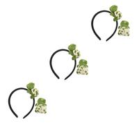 CONGARTENO 3sets Cerchietti e Clip Per Tema Per Halloween Accessori Divertenti Per Feste Per Donne e Ragazze