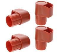 CONGARTENO 4 Pezzi 4 Tappi di Sicurezza per Sassofono Contralto Collo Piegato, Copritasti Leggeri in Plastica Resistente alla Polvere, Accessori per Protezione Chiavi Strumento Musicale