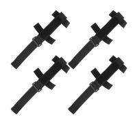 CONGARTENO 4 Pezzi Cinghia Polsino in Nylon Antiscivolo 4 Pezzi - Ausilio Adattabile per Utensili da Mangiare e Scrivere - Supporto per Presa Debole e Mobilità Limitata, Accessorio per