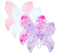 CONGARTENO 4 Pezzi per Costumi Cosplay Rosa Accessori per Compleanni e Fotografici Angeli e per Stupire Ogni