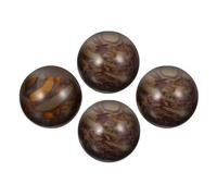 CONGARTENO 4pezzi Baoding Balls Stone Balls For Hand Exercises Traditional Chinese Massage Spheres For Grip Strengthening Portable Fitness Tools And Rehabilitation