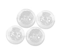 CONGARTENO 4pezzi Palline da Massaggio in Cristallo di Precisione Palle per Esercizi Manuali Cinesi Baoding per Allenamento della Forza di Presa Rilassamento delle Dita e Meditazione