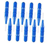 CONGARTENO 50 Pezzi Pz Spazzolini Interdentali Blu per Pulizia Denti Accessori per Orale Effettiva e Portatile