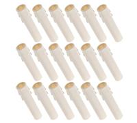 CONGARTENO 50pezzi Manicotti Portalampada in Plastica Pz Copribase per Candele Candelabri Protezione Antigoccia Accessori Lampadari Vintage Home Party