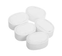 CONGARTENO 5pezzi Cuscini Porta Orologi in Pu Mini Inserti Per Cuscini Per Scatole Di Orologi Supporti Per Per Espositori Di Portagioie Da Viaggio e Ufficio