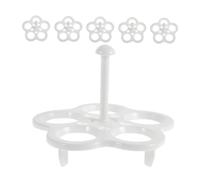 CONGARTENO 6 Pezzi 5 Health Pot Steamed Egg Rack Steaming Rack Egg Stand Steam Rack Per La Cottura Multi-Funzione Egg Rack Household Steaming Stand Multi-Funzione Egg
