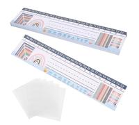 CONGARTENO 60 pezzi Targhette per studenti con adesivi per scrivania aula etichette riutilizzabili con design a forma di penna colorata per organizzazione classe e preparazione back to