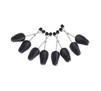 CONGARTENO 8 pezzi Allargascarpe Regolabili in Plastica Nera con Molla Estensori per Scarpe Uomo e Donna Allargatore per Sneakers Stivali e Scarpe Eleganti Anti-odore e Facile da Usare