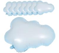 CONGARTENO 8 pezzi Palloncini Foil Forma di in Alluminio per Decorazioni Compleanno e Matrimonio Colori Eleganti e Design Chic per Feste e Speciali