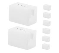 CONGARTENO 8 pezzi Protezione Angoli Mobili in Silicone Paraspigoli Morbidi per Maniglie e Bordi Mobili Anticollisione Trasparente per Cameretta e Casa Facile Installazione