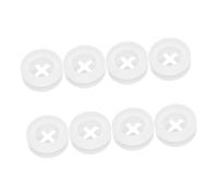 CONGARTENO 8 pezzi Tappi in Silicone per Cannucce e Barattoli Plug Antipolvere Riutilizzabili per Tappi con Foro Protezione Igienica per Bottiglie e Lattine Uso Casa Ufficio Esterno