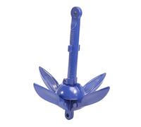 CONGARTENO Ancora Pieghevole a 4 Denti per Kayak e Motoscafo Ancoraggio Durevole per Fondali Rocciosi Facile da Trasportare e Conservare per Fiumi Laghi e Mari