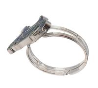 CONGARTENO Anello Dell’umore da Donna in Resina e Lega, Anello di Variazione della Temperatura dal Design Animale a Forma di Coccodrillo, Gioiello Emozionale Leggero per Feste a Tema e Halloween