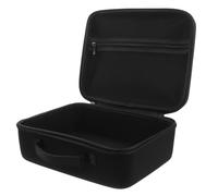 CONGARTENO Borsa Organizer Per Bigodini Riccio Asciugatrice Portatile Viaggio Asciugacapelli Diffusore Case Di Trasporto Con Astuccio Asciugacapelli Per Ricci Eva Black