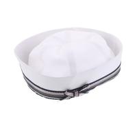CONGARTENO Cappello Marinaresco Donna con Elegante per Costume Capitano Yacht e Party Tema Cosplay