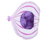 CONGARTENO Cappello Peluche Cipolla e Divertente per Costume Cosplay Vegetale Accessorio Halloween Party Unisex per Feste e Foto