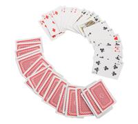 CONGARTENO Carte Da Gioco in Braille Per Ipovedenti Dimensioni Comode e Identificazione in Braille Adatte Vari Giochi Di Carte