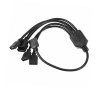 CONGARTENO Cavo Divisore Argb 5 Vie per Strisce LED 12v Connessione Sincronizzata per Componenti PC