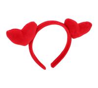 CONGARTENO Cerchietto Forma Di Cuore Rosso Per Feste e Matrimoni Accessorio Divertente Per Per Donne e Ragazze Un Tocco Romantico Per Ogni Celebrazione