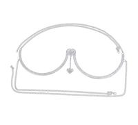 CONGARTENO con Ciondolo in Cristallo per e Resistente Accessorio Donna per Feste Nightclub e Festival