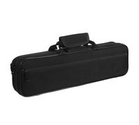 CONGARTENO Custodia per Flauto in Oxford Borsa Portatile per Strumenti con Tracolla Regolabile Scomparto per Accessori e Tasca con Cerniera per Bacchette di Pulizia e Panni Adatta per Flauti