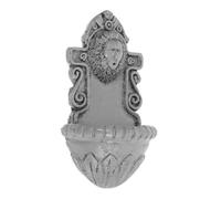 CONGARTENO Decorazioni Da Giardino Accessori Per Mini Case Delle Bambole Decorazione Da Parete Testa Di Leone Sculture Testa Di Animale Per Miniature Decorazioni Per Case in Miniatura