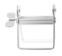 CONGARTENO Estrusore Dentifricio Metallo Pratico Rimozione Capelli Argento Facile Usare Tutte Età Riduce Frustrazione Tubetto Non Sprecare Goccia Dentifricio Cosmetico