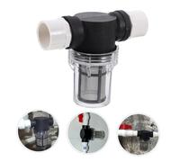 CONGARTENO Filtro Acqua Compatto per Irrigazione da Giardino Filtrazione con Mesh Facile Installazione per Acqua Dura e Uso Domestico